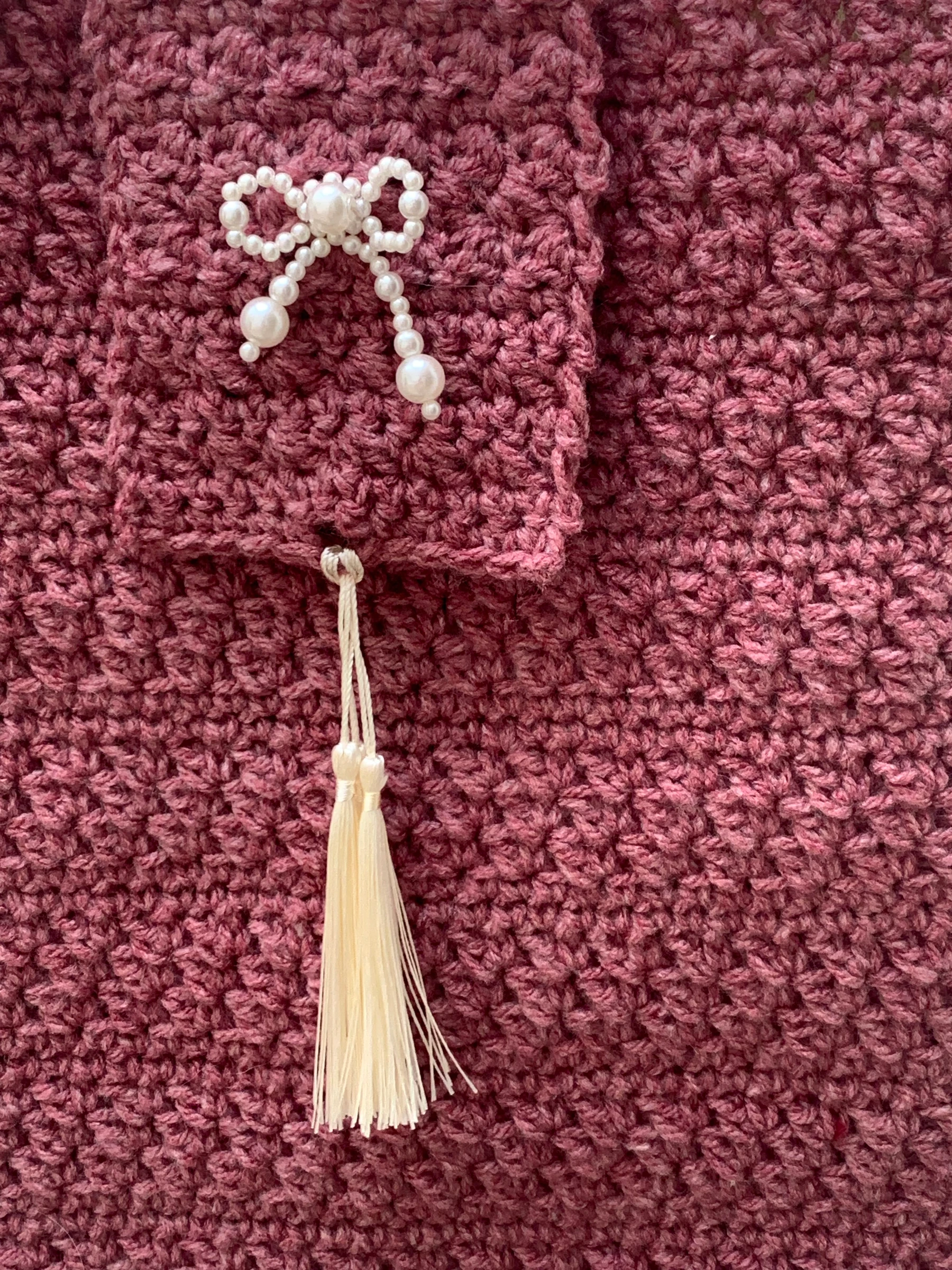 Bolsa de crochê em estilo vintage. Feita por Anne. Nova! – photo 4